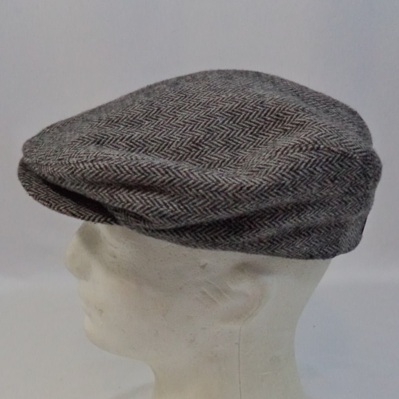 dockers men's wool newsboy cap with ear flaps